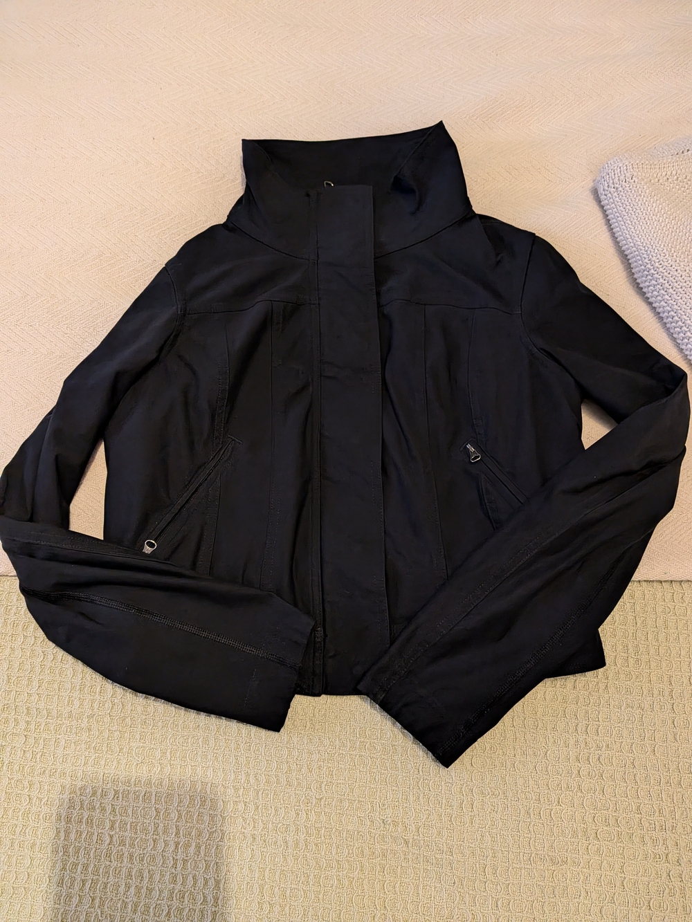 lululemon athletica Seize The Day Black High-Collar Utility Jacket